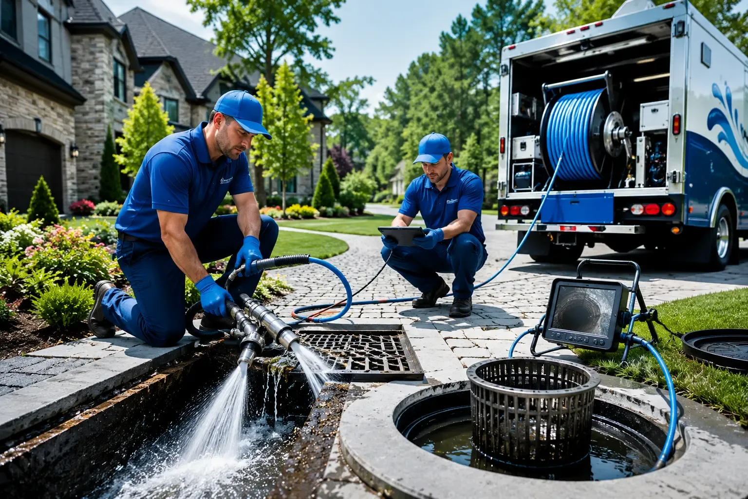 Local outdoor drain cleaning professionals in Moreland, GA
