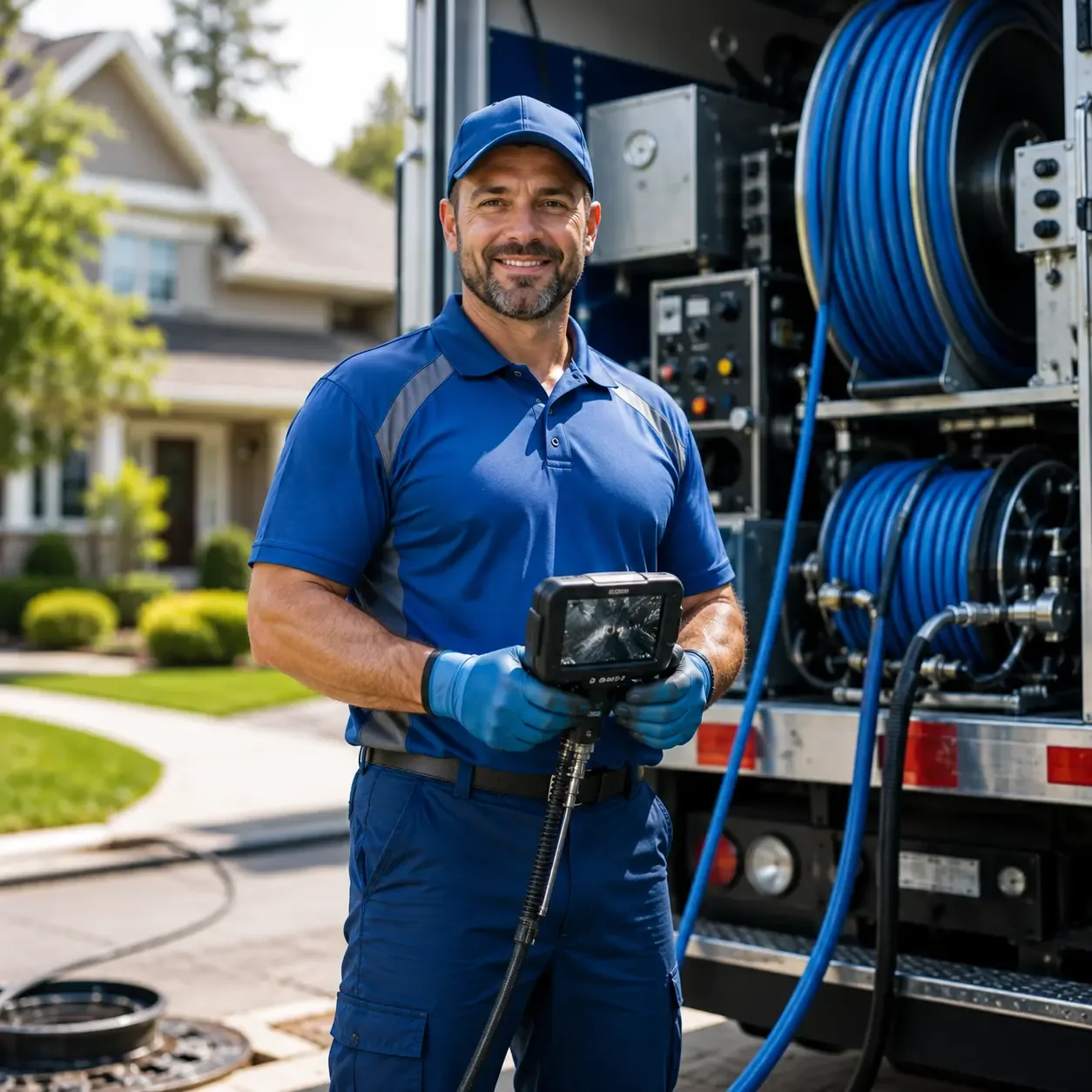 Local outdoor drain cleaning specialists in Moreland, GA